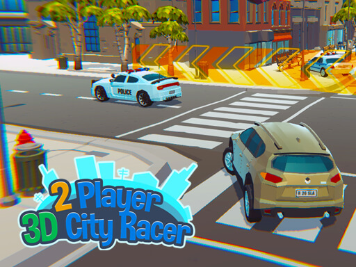 2 Player 3d City Racer Game