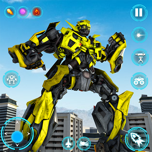 Robot Game: Robot Transform 3D Game