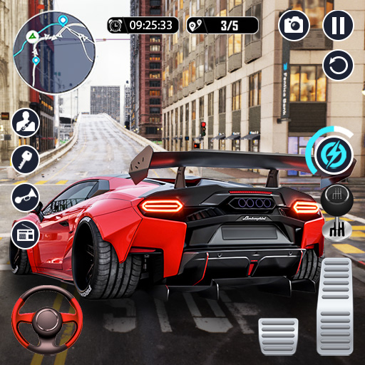 Car Driving Master: Race City Game