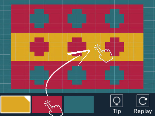 Color Flooding Puzzle Game