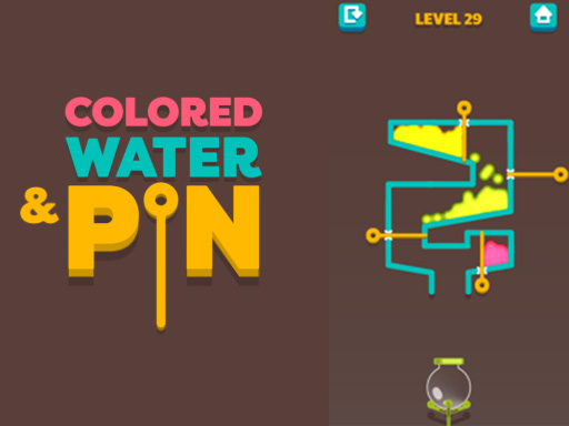Colored Water Amp Pin Game
