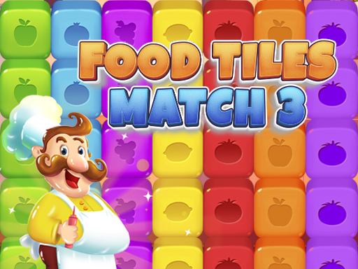 Food Tiles Match 3 Game