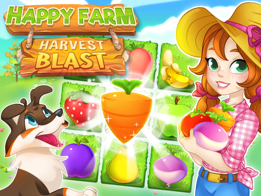 Happy Farm Harvest Blast Game